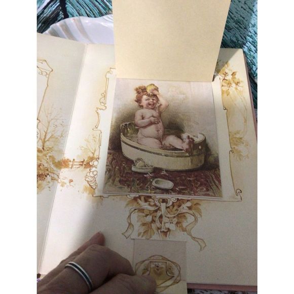 Vintage 1985 Victorian Moving Pictures Book By Ernest Nister Action Surprises Hi - Picture 7 of 15